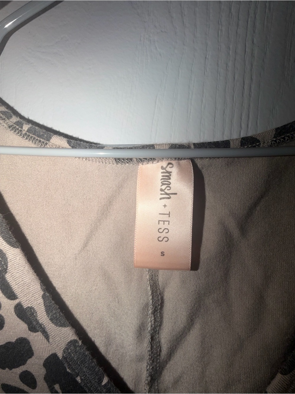 Smash+Tess Animal Print in Blush and Charcoal